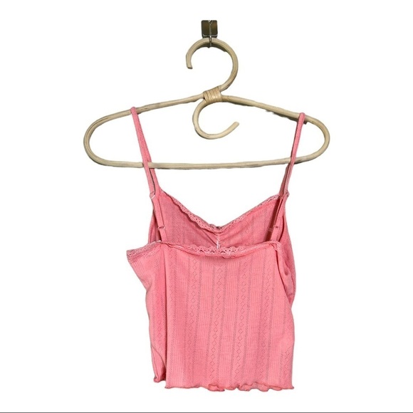 IZZY POINTELLE TANK TOP in Pink by BCBGeneration NEW Size M NEW - Picture 12 of 14